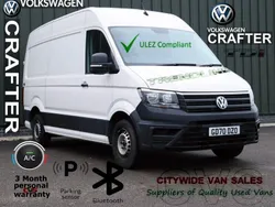 White Used 2020 VW Crafter Trendline Van | £13,995 (A bit pricey)