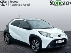 White New 2025 Toyota Aygo Hatchback | £17,500 (Good price)