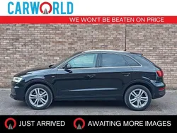 Black Used 2018 Audi Q3 S-Line SUV | £13,700 (Good price)