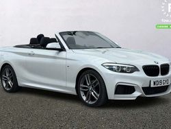 White Used 2019 BMW 218 Comfort Edition Cabriolet | £15,499 (Fair price)