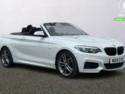 White Used 2019 BMW 218 Comfort Edition Cabriolet | £16,099 (Fair price)
