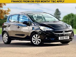 Black Used 2018 Vauxhall Corsa Design Edition Hatchback | £4,895 (Fair price)