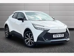 Pure white Used 2024 Toyota C-HR Design SUV | £29,850 (Expensive)