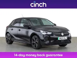 Black Used 2022 Vauxhall Corsa-e Elite Hatchback | £10,999 (Fair price)