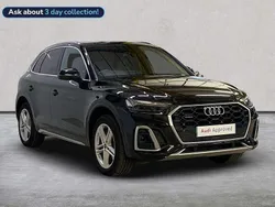 Black Used 2021 Audi Q5 S-Line SUV | £29,150 (Fair price)