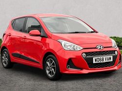 Red Used 2019 Hyundai i10 Premium Hatchback | £9,982 (Fair price)