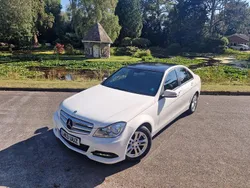 White Used 2013 Mercedes C180 Executive Sedan | £6,880 (Fair price)