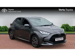 Grey Used 2022 Toyota Yaris Hybrid Design Hatchback | £16,275 (Fair price)