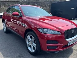 Red Used 2019 Jaguar F-Pace Portfolio SUV | £21,995 (Fair price)