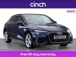 Blue Used 2022 Audi A3 e-tron S-Line Hatchback | £17,999 (Fair price)