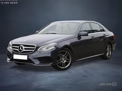 Blue Used 2015 Mercedes E250 AMG line Sedan | £8,950 (A bit pricey)