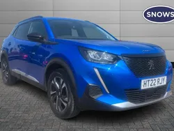 Blue Used 2022 Peugeot 2008 Allure Premium SUV | £15,951