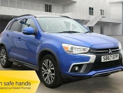 Blue Used 2017 Mitsubishi ASX SUV | £7,995 (Fair price)