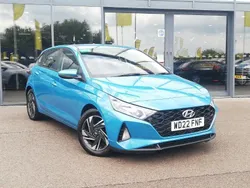 Blue Used 2022 Hyundai i20 SE Hatchback | £13,998 (Fair price)