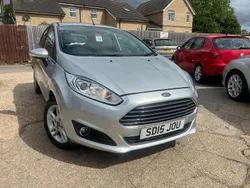 Silver Used 2015 Ford Fiesta Zetec Hatchback | £8,790 (Fair price)