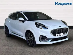White Used 2022 Ford Puma Gen-E ST-Line SUV | £20,545