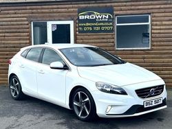 White Used 2014 Volvo V40 R-Design Estate | £7,495 (Expensive)