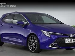 Blue Used 2024 Toyota Corolla Hatchback | £25,142 (Fair price)