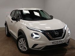 White Used 2023 Nissan Juke Visia SUV | £13,998 (Fair price)