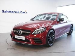 Red Used 2019 Mercedes C43 AMG Coupe | £30,490 (Fair price)