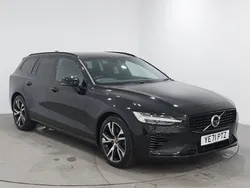 Black Used 2021 Volvo V60 R-Design Estate | £21,498 (Fair price)