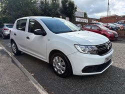 White Used 2017 Dacia Sandero Ambiance Hatchback | £6,495 (Expensive)