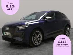 Blue Used 2022 Audi Q4 e-tron SUV | £22,798 (Fair price)