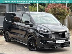 Agate black (metallic colour) Used 2024 Ford Transit Custom Limited Estate | £39,995