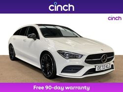 White Used 2022 Mercedes CLA200 AMG Line Premium Plus Estate | £23,499 (A bit pricey)