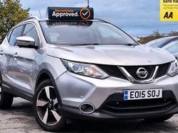 Silver Used 2015 Nissan Qashqai N-TEC SUV | £6,795 (Good price)