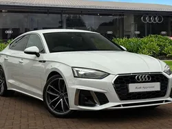 White Used 2023 Audi A5 S-Line Coupe | £29,890 (Fair price)