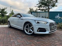 White Used 2020 Audi A5 Sport Coupe | £13,995