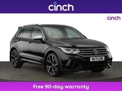 Black Used 2021 VW Tiguan R SUV | £31,449 (Good price)