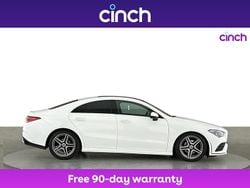 White Used 2020 Mercedes CLA180 AMG Line Premium Plus Sedan | £20,249 (Fair price)