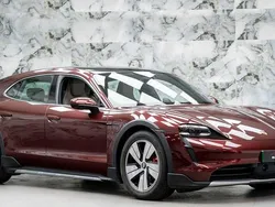 Red Used 2021 Porsche Taycan Cross Turismo Sedan | £45,989 (Fair price)