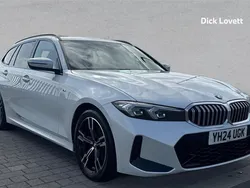 White Used 2024 BMW 320 M Sport Estate | £34,490 (Expensive)