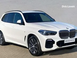 White Used 2021 BMW X5 M Sport SUV | £39,888 (Good price)