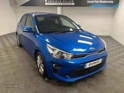 Blue Used 2020 Kia Rio 3 Hatchback | £11,495 (Fair price)