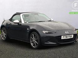 Black Used 2018 Mazda MX5 Inclusive Cabriolet | £14,799 (Good price)