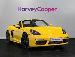 Yellow Used 2017 Porsche Boxster Cabriolet | £34,490 (Good price)
