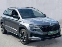 Metallic graphite grey Used 2024 Skoda Karoq SportLine SUV | £27,980 (Fair price)
