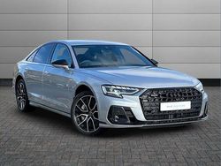 Silver Used 2023 Audi A8 Black Edition Sedan | £56,991 (Fair price)