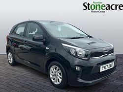 Black Used 2017 Kia Picanto 2 Hatchback | £6,281 (Fair price)