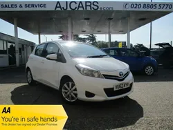White Used 2012 Toyota Yaris Multidrive S Hatchback | £8,995 (Expensive)