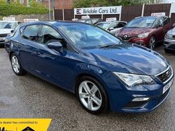 Blue Used 2018 Seat Leon FR Hatchback | £10,275 (Fair price)