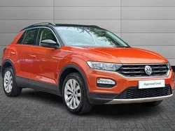 Energetic orange Used 2019 VW T-Roc SE SUV | £13,095 (Fair price)
