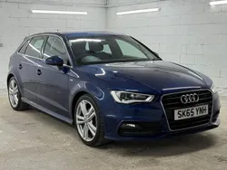 Blue Used 2015 Audi A3 Sportback S-Line Hatchback | £12,495 (Fair price)