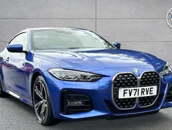 Blue Used 2021 BMW 420 M Sport Coupe | £25,238 (A bit pricey)