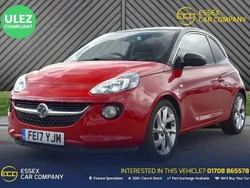 Red Used 2017 Vauxhall Adam Slam Hatchback | £7,297 (Fair price)