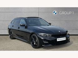 Black Used 2021 BMW 320e M Sport Estate | £29,495 (Expensive)